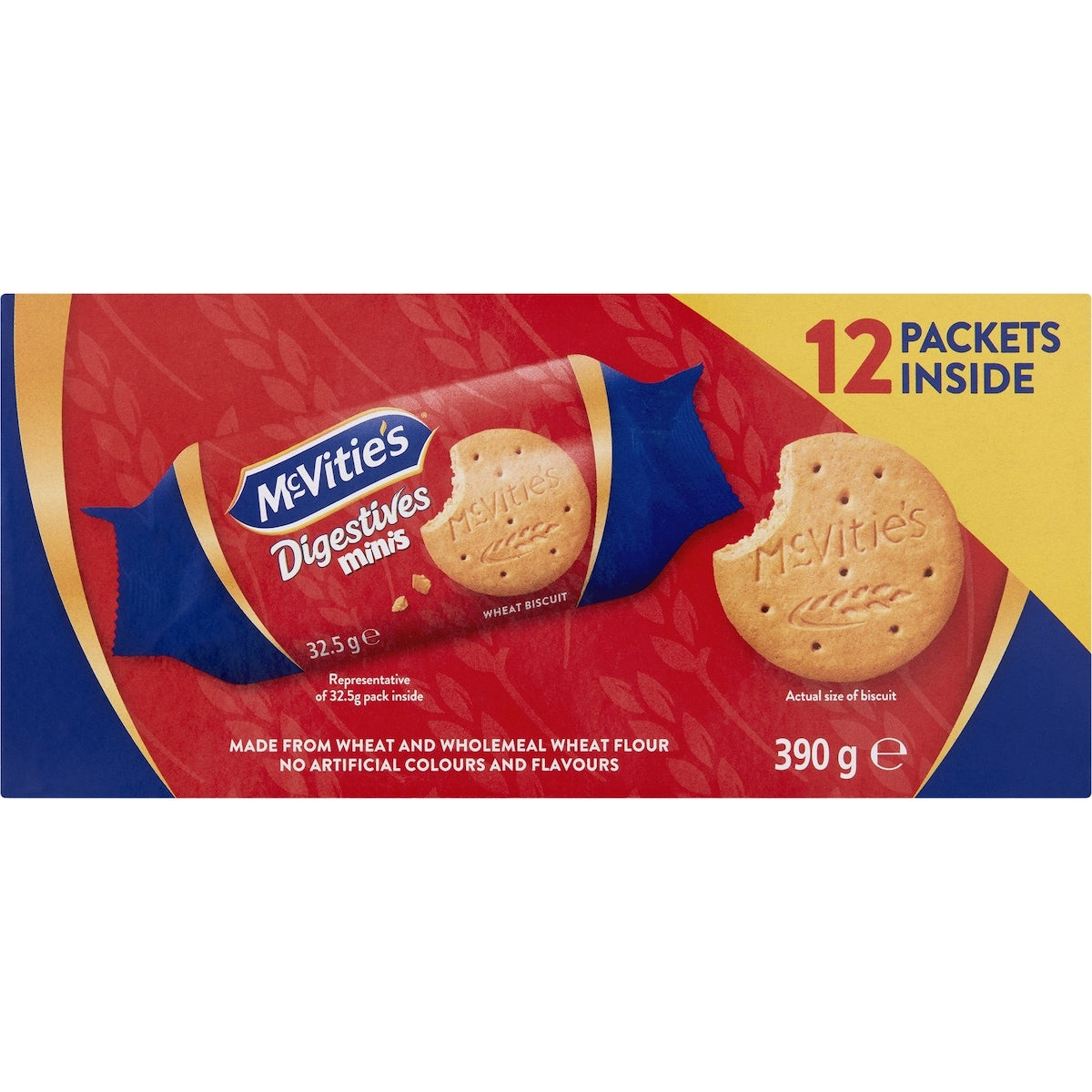 Mcvities Digestives Minis Biscuits 12 Pack