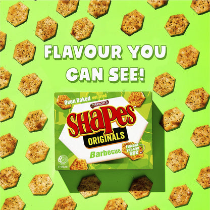 Arnotts Shapes Barbecue Cracker Biscuits 175g