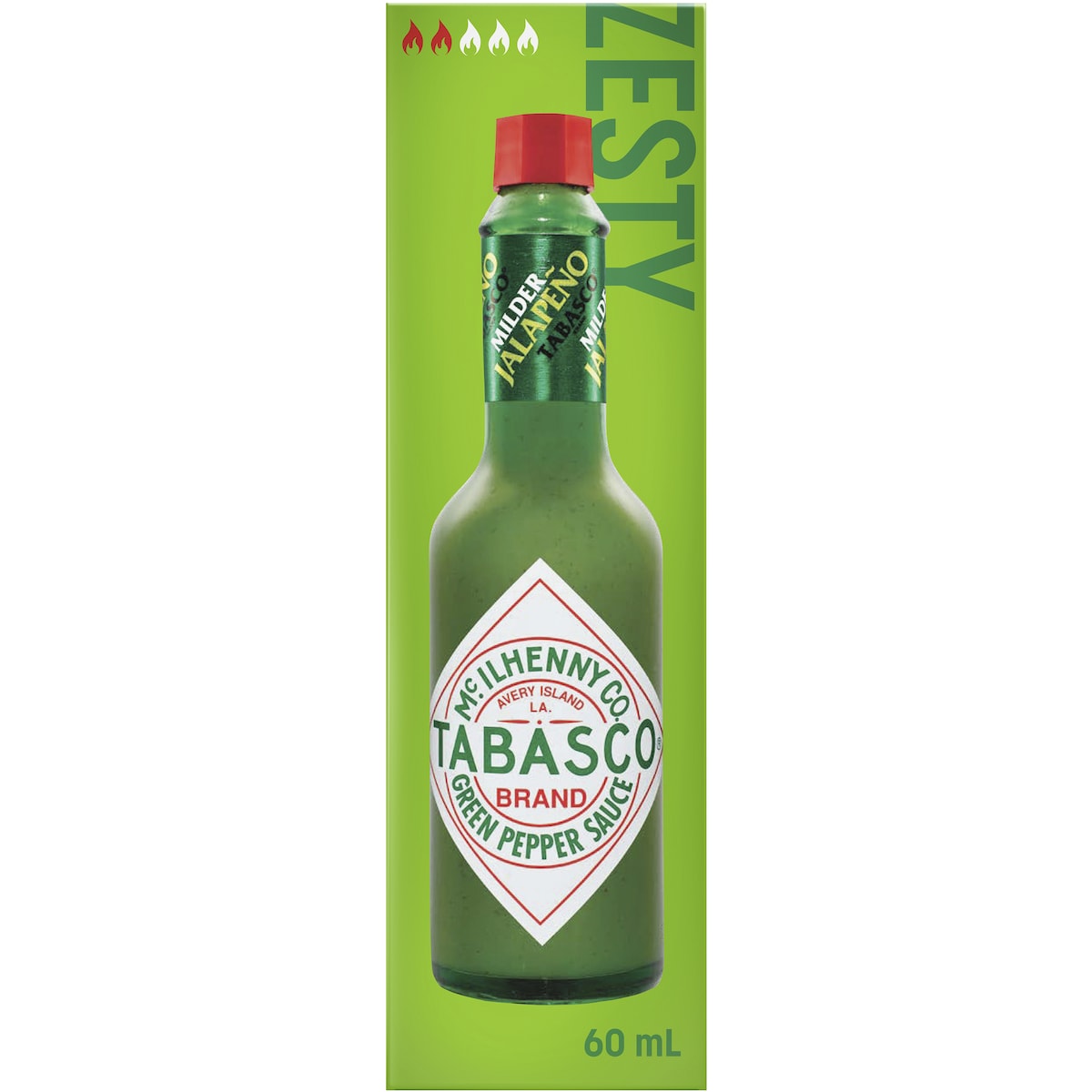 Tabasco Green Pepper Mild Sauce 60ml