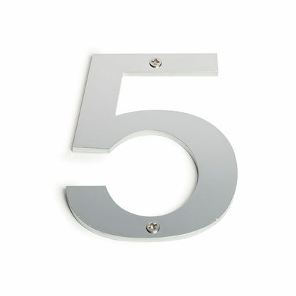 Sandleford Stainless Steel House Number 5 - 100mm