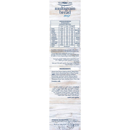 Yes You Can Gluten Free Multigrain Bread Mix 400g