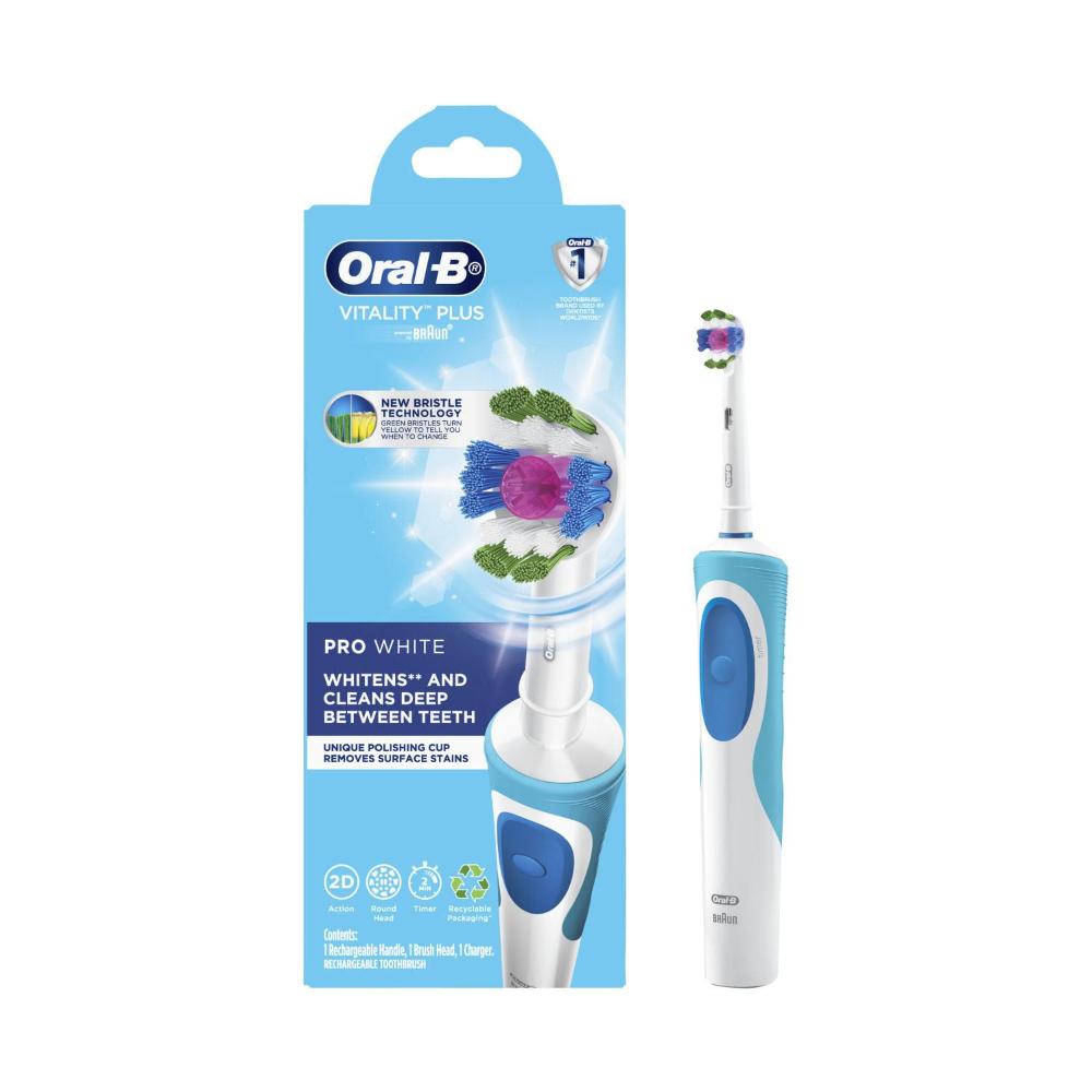Oral B Vitality Ecobox 3d White Electric Toothbrush - 1 Pack