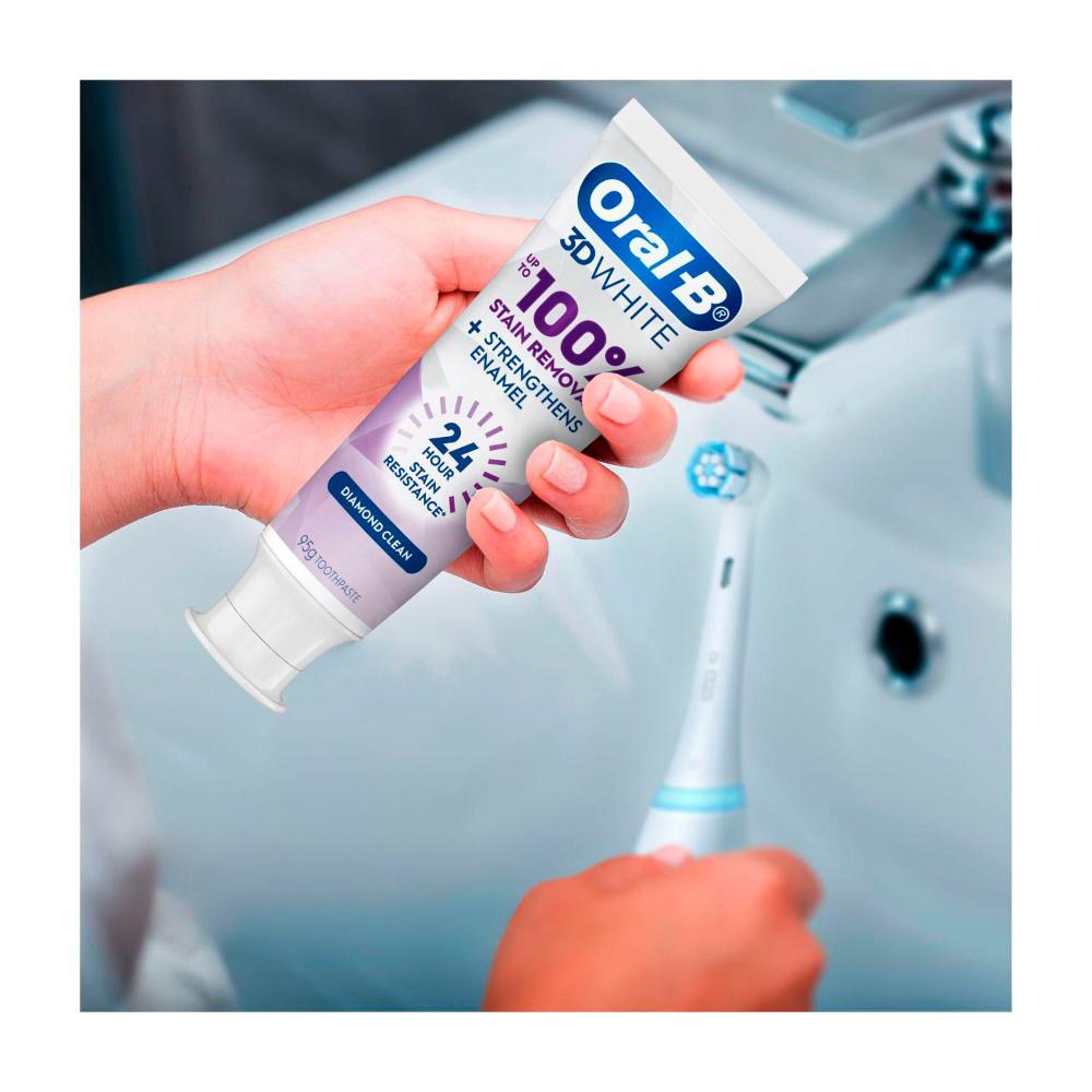 Oral B 3d White Lasting White Enamel Strong Toothpaste - 95g