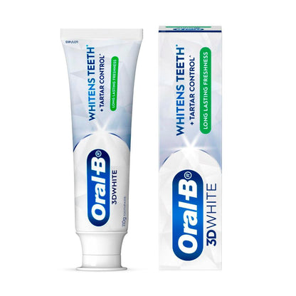 Oral B 3dwhite Long Lasting Freshness Whitening Toothpaste - 110g