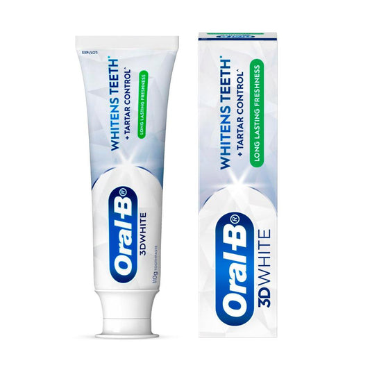 Oral B 3dwhite Long Lasting Freshness Whitening Toothpaste - 110g