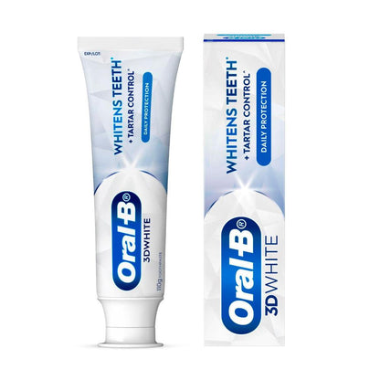 Oral B 3dwhite Strengthens Enamel Whitening Toothpaste - 110g