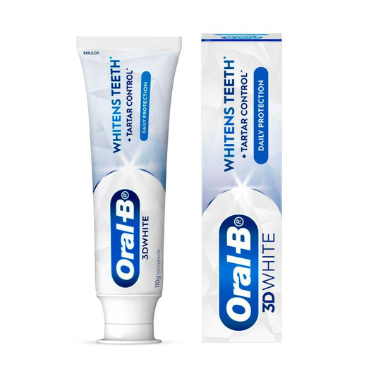 Oral B 3dwhite Strengthens Enamel Whitening Toothpaste - 110g