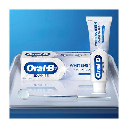 Oral B 3dwhite Strengthens Enamel Whitening Toothpaste - 110g