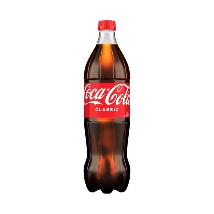 Coca-Cola Classic Soft Drink Bottle - 1L