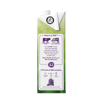 a2 Milk Full Cream Uht Milk - 1L