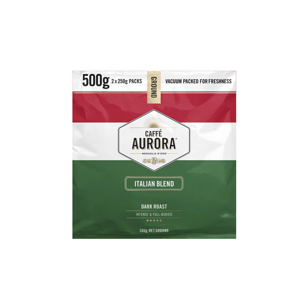Caffe Aurora Italian Style Ground Coffee - 500g