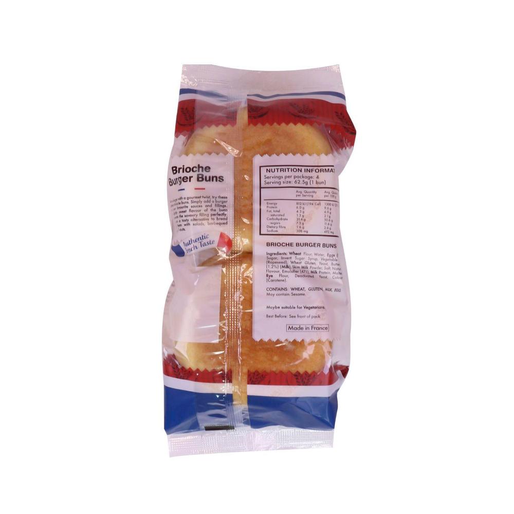 La Fournee Doree Brioche Burger Buns - 250g