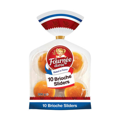 La Fournee Doree Brioche Sliders 10 Pack - 200g