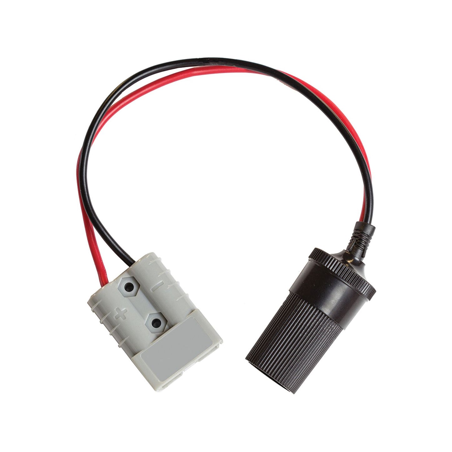 Kt Solar HD Connector - 50A to Accessory Socket - 300mm - Black