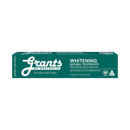 Grants Of Australia Whitening Spearmint Toothpaste - 110g