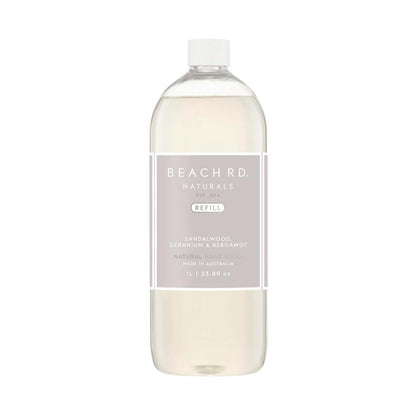Beach Road Naturals Sandalwood Geranium & Bergamot Hand Wash Refill - 1L