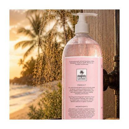 Beach Road Naturals Organic Rosewater Natural Body Wash - 1L