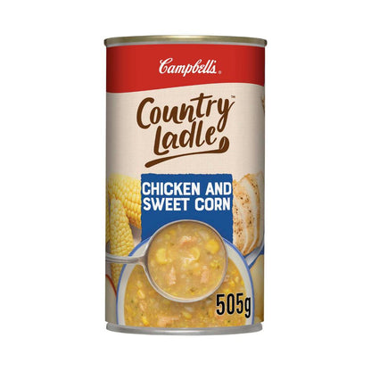 Campbell's Country Ladle Soup Can Chicken & Sweet Corn - 505g