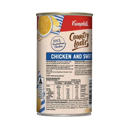 Campbell's Country Ladle Soup Can Chicken & Sweet Corn - 505g