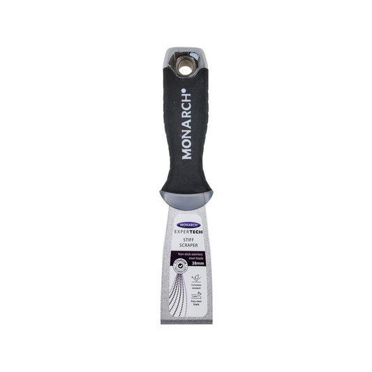Monarch Expertech Stiff Scraper - 38mm - Stainless Steel - Non-Stick