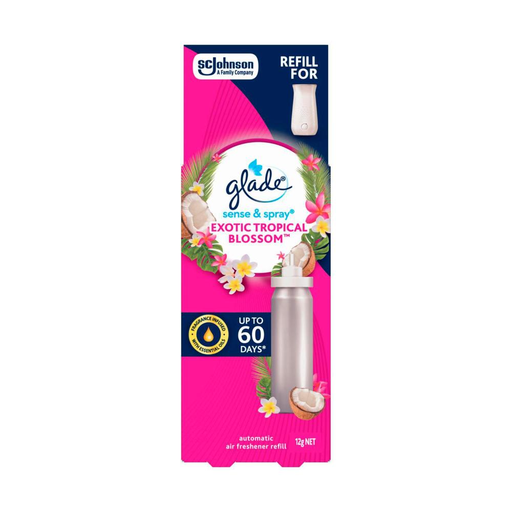 Glade Sense & Spray Prime Refill Tropical Blossom - 12g