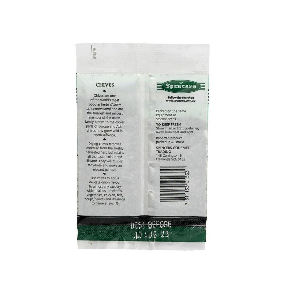 Spencers Chives - 4g