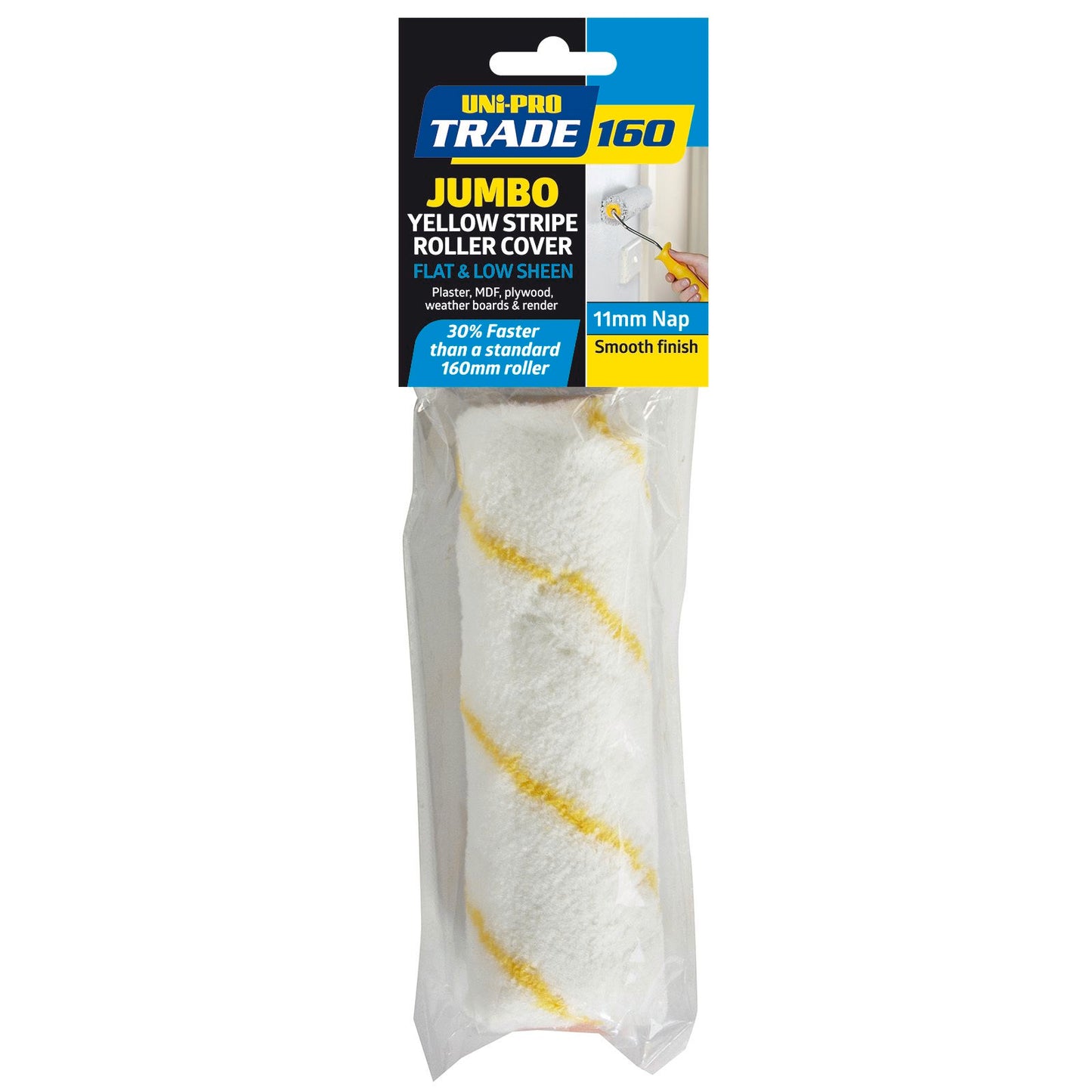 UNi-PRO Trade Jumbo Fabric Roller Cover - 160mm