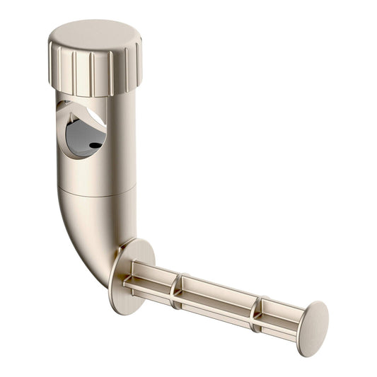 Evekare Toilet Roll Holder Rail Slider - Brushed Nickel