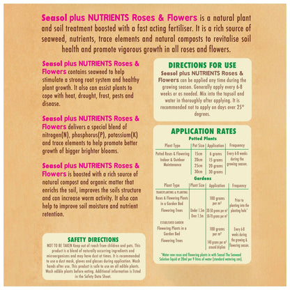 Seasol Plus Nutrients for Roses and Flowers - 2.5kg