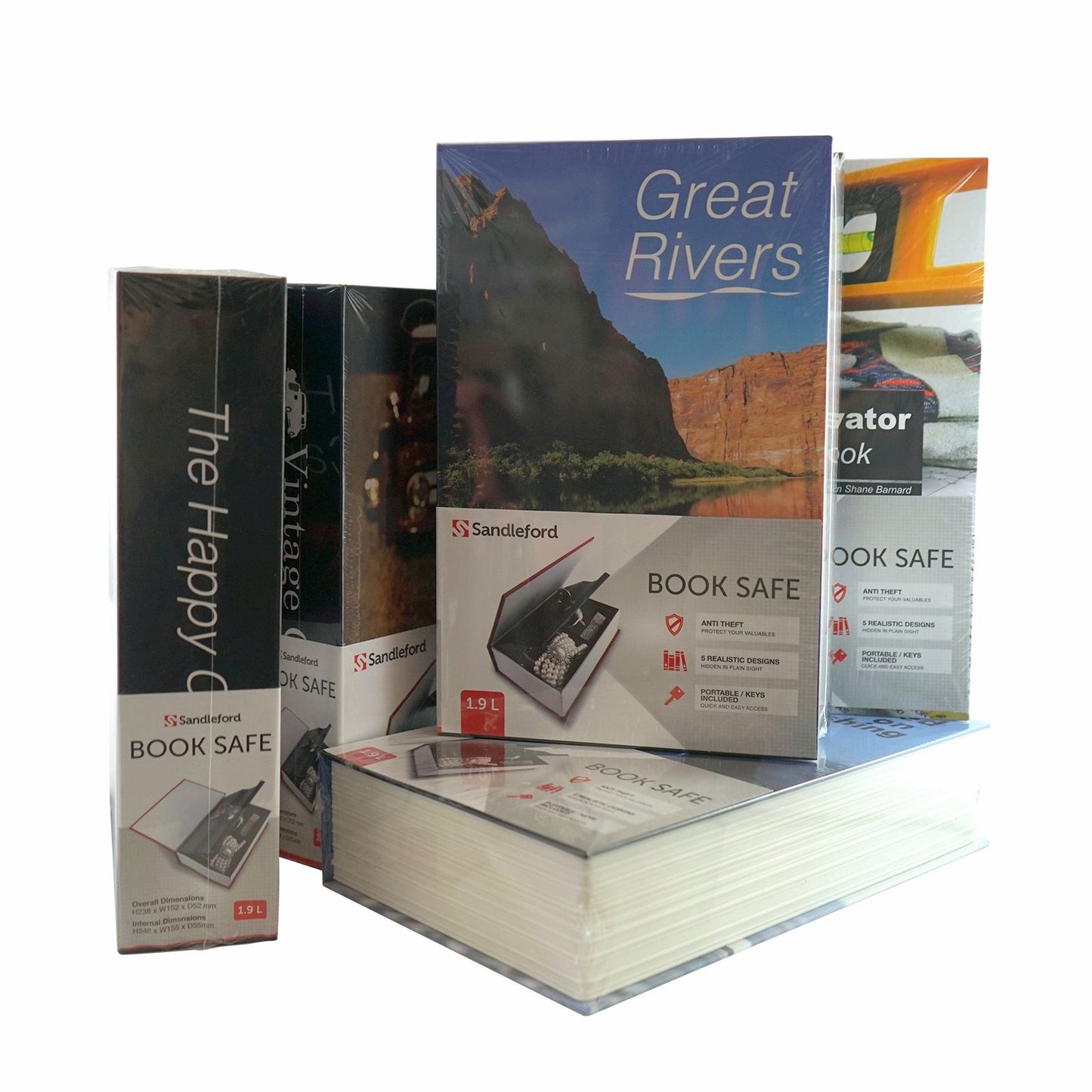 Sandleford Book Safe - 240 x 155 x 55mm
