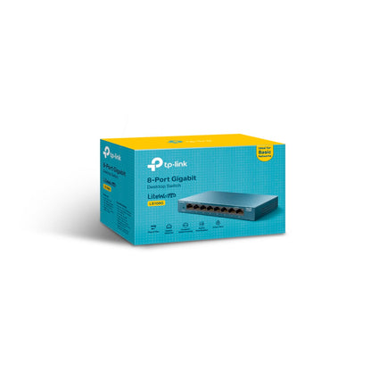 TP-Link LS108G 8 Port Gigabit Desktop Switch
