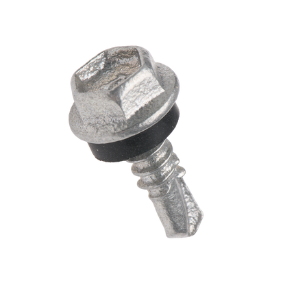 Buildex Cladding Fencing Teks Screws with Seal - 10g x 16mm - 100 Pack