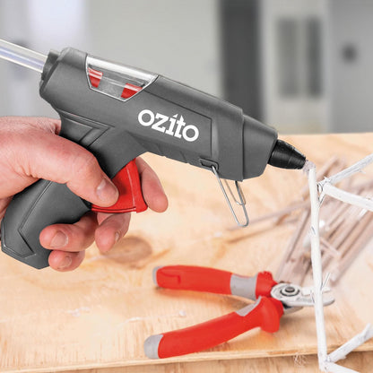 Ozito Glue Gun Kit - 30W - 4 Sticks