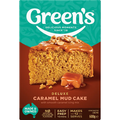 Greens Cake Mix Caramel Mud 600g