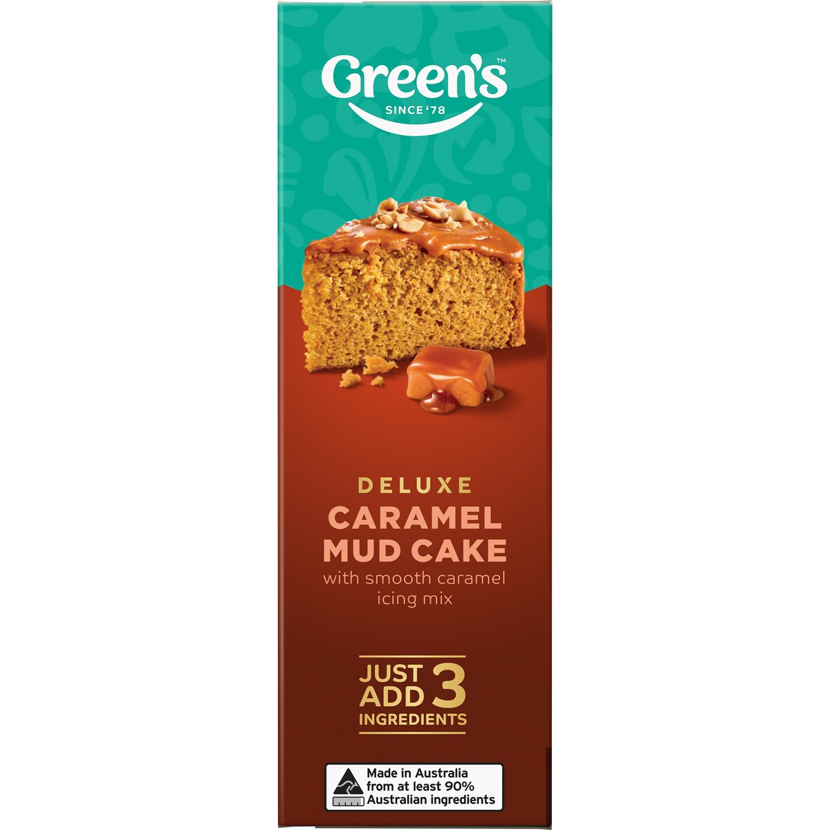 Green's Cake Mix Caramel Mud 600g