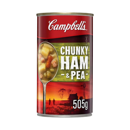 Campbell's Chunky Soup Can Ham & Pea - 505g