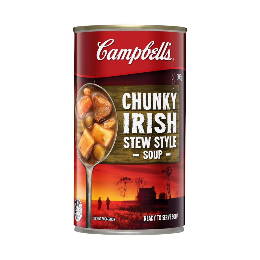 Campbell's Chunky Soup Can Irish Stew Style - 505g