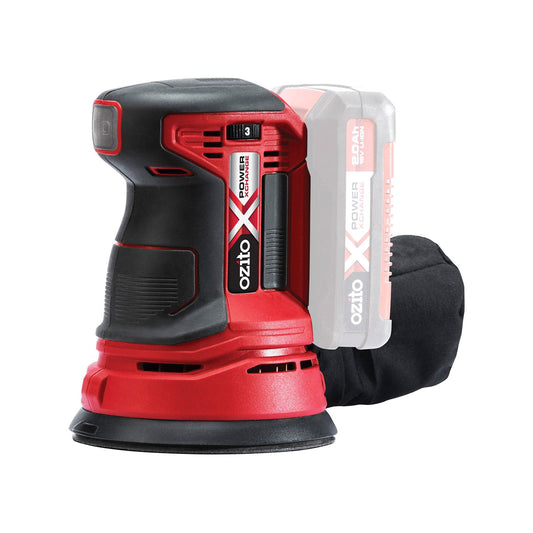 Ozito PXC 125MM Cordless Random Orbital Sander Skin PXROS-125