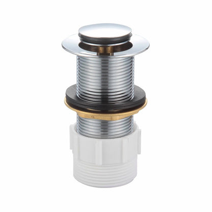 Kinetic 32mm Chrome Pop Up Basin Waste Brass Durable Easy Drainage