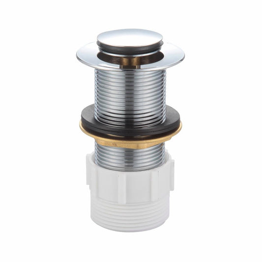 Kinetic 32mm Chrome Pop Up Basin Waste Brass Durable Easy Drainage