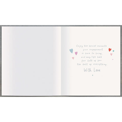 John Sands Greeting Card Engagement Hearts Each