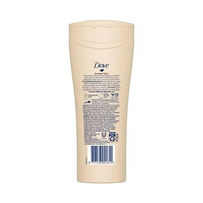 Dove Summer Glow Gradual Self Tanner Body Lotion Medium To Dark - 250mL