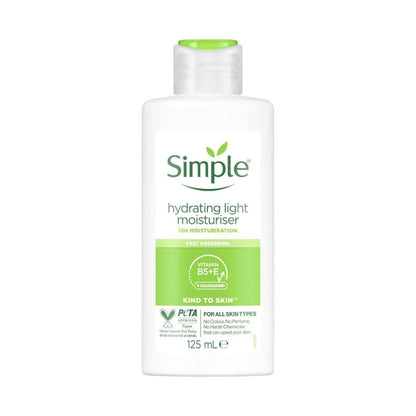 Simple Hydrating Light Moisturiser Kind To Skin - 125mL