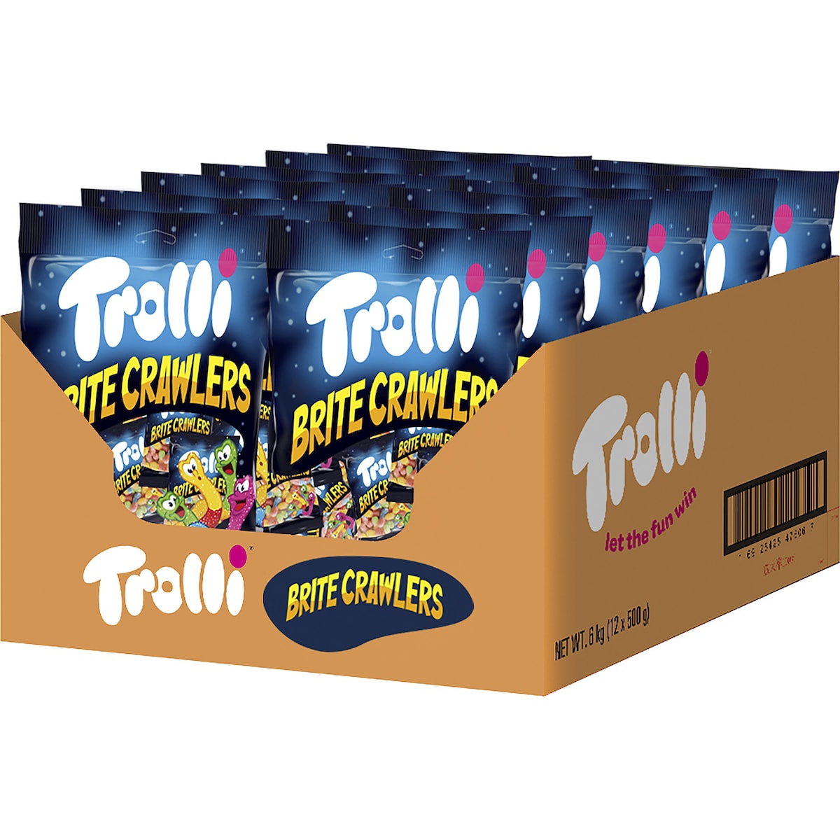 Trolli Brite Crawlers 500g