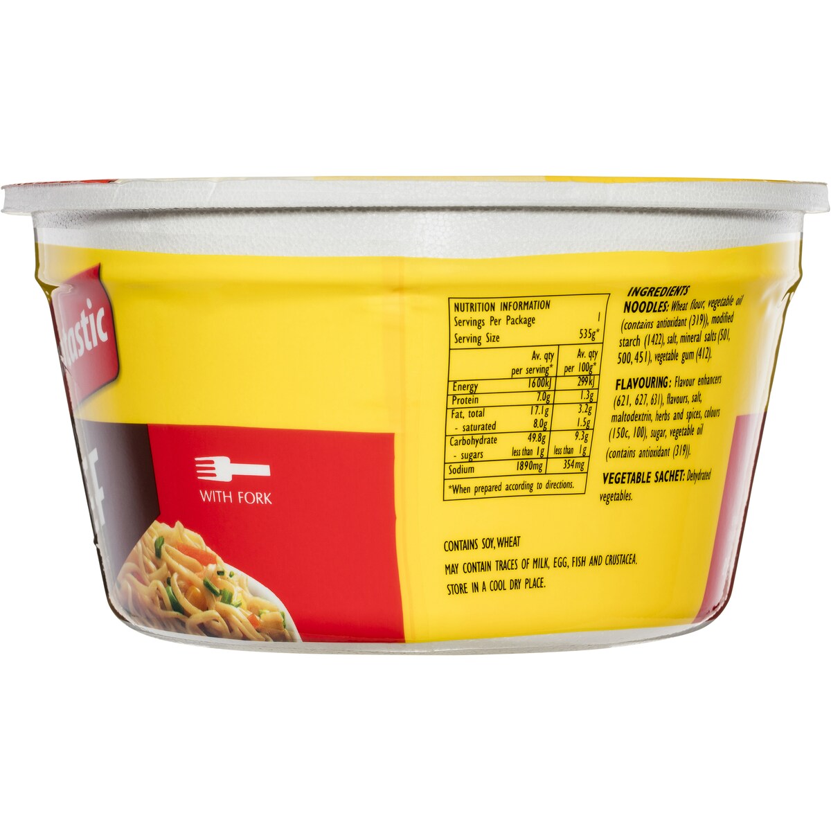 Fantastic Beef Noodle Bowl 85g
