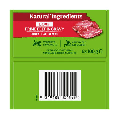 Nature's Gift Prime Beef In Gravy Dog Food 100g - 6 pack