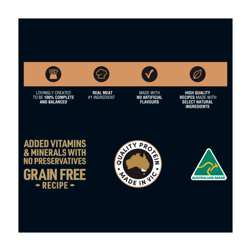 My Dog Adult Wet Dog Food Tasty Kangaroo Meaty Loaf 100g Trays - 6 pack