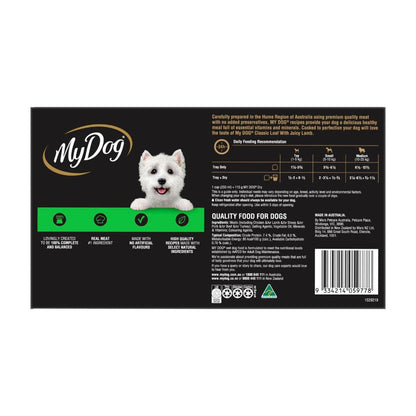 My Dog Adult Wet Dog Food Lamb assic 100g Trays - 24 pack