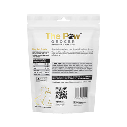 The Paw Grocer Freeze Dried Chicken Wing Tips Dog Treat - 90g