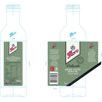 Moro Light Taste Olive Oil 500ml